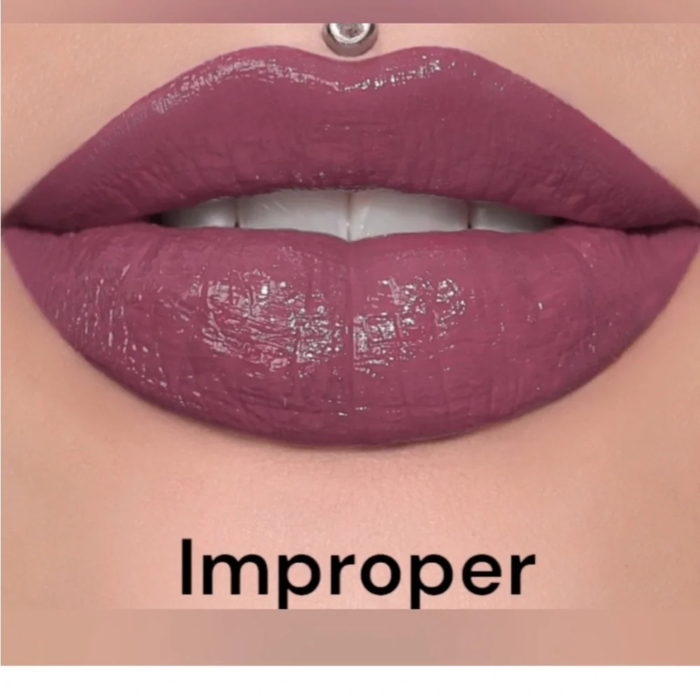 NIB Jeffree Star Supreme Gloss - Improper (Dark Mauve)